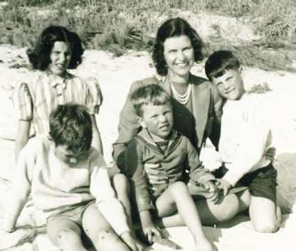 Marian Pearson at Killarney Beach, Saginaw about 1939